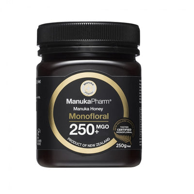 MGO 250+ NZ Monofloral Mānuka Honey 250g