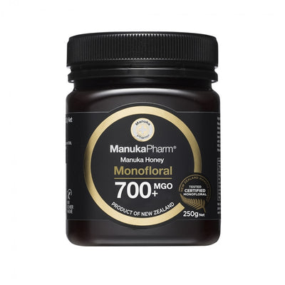 MGO 700+ NZ Monofloral Mānuka Honey 250g