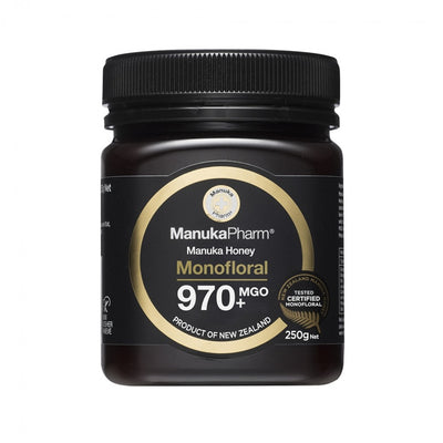 MGO 970+ NZ Monofloral Mānuka Honey 250g